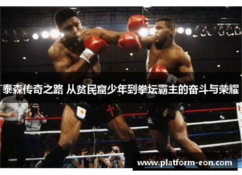 泰森传奇之路 从贫民窟少年到拳坛霸主的奋斗与荣耀